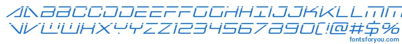 bansheepilotlaserital1 Font – Blue Fonts