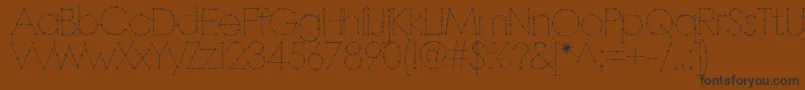 BARBAR   Font – Black Fonts on Brown Background