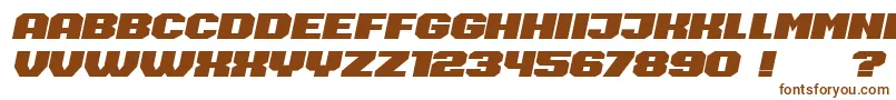 Więcej informacji o czcionce Barbara Czcionka Barbara – brązowe czcionki na białym tle