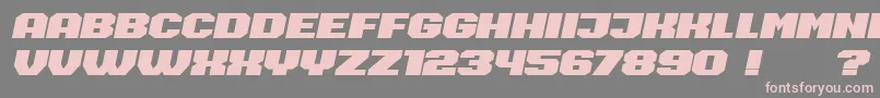 fuente Barbara – Fuentes Rosadas Sobre Fondo Gris