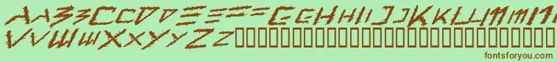 En savoir plus sur la police Barbt Police Barbt – polices brunes sur fond vert