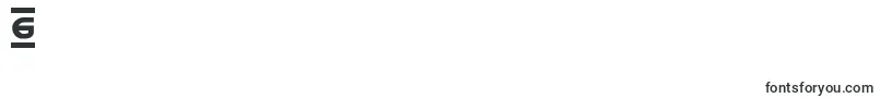 フォントbarcadbold – フォント数字6