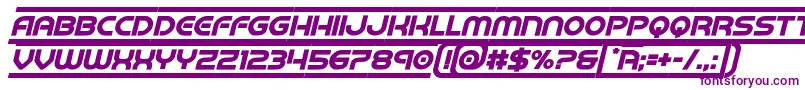 barcadboldital Font – Purple Fonts