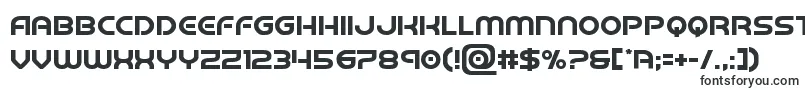 Шрифт barcadenobar – очень широкие шрифты