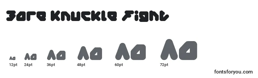 Bare Knuckle Fight Font Sizes
