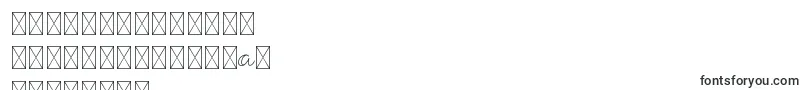 フォントbargeritho – カンボジア文字