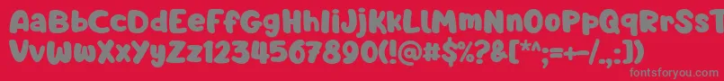 fuente Barnacle Boy Font by 7NTypes – Fuentes Grises Sobre Fondo Rojo