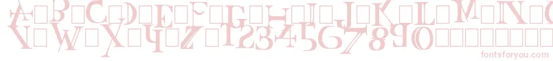 Baskertown Font – Pink Fonts on White Background