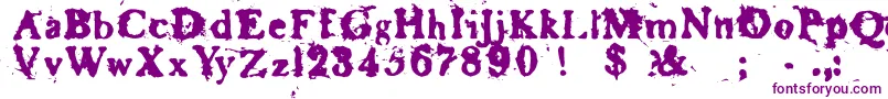 More about BASKR Font BASKR Font – Purple Fonts on White Background