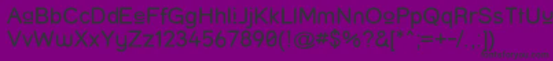 StreetUpper Font – Black Fonts on Purple Background