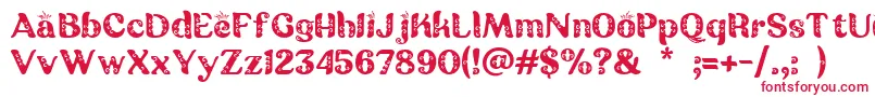 Batik Ganasan Font – Red Fonts
