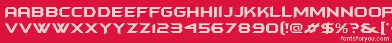 Подробнее о шрифте batmfa Шрифт batmfa – розовые шрифты на красном фоне