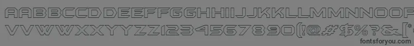 batmfo  -Schriftart – Schwarze Schriften auf grauem Hintergrund