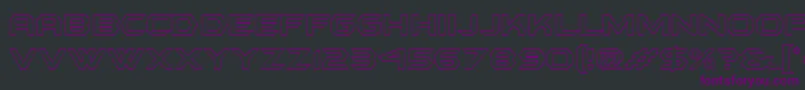 batmfo   Font – Purple Fonts on Black Background