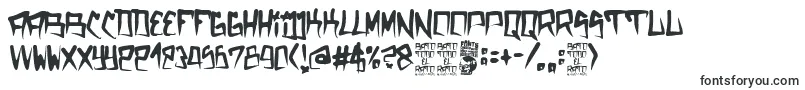 Шрифт Bato todo el Rato – граффити шрифты