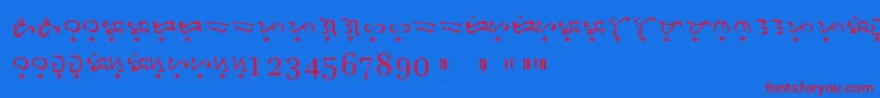 Más sobre la fuente Baybayin Doctrina fuente Baybayin Doctrina – Fuentes Rojas Sobre Fondo Azul