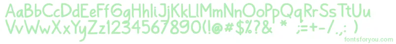 Bayu Prahara 2 Bold Font – Green Fonts on White Background
