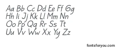 Bayu Prahara 2 Italic-fontti