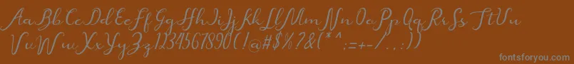 Подробнее о шрифте beatiful Шрифт beatiful – серые шрифты на коричневом фоне