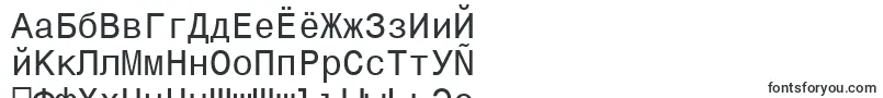 Шрифт Monospace821Win95bt – русские шрифты