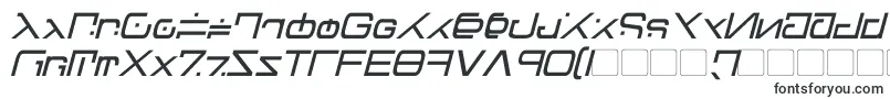 GreenMartianItalic Font – Vector Fonts