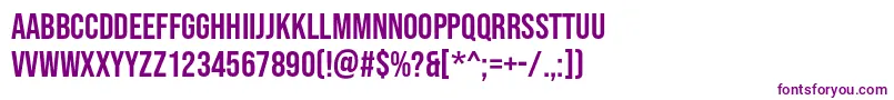 BebasNeue Regular Font – Purple Fonts