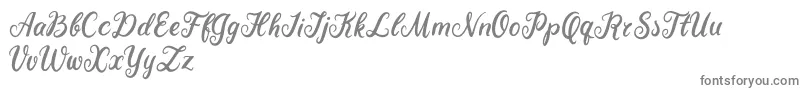 Więcej informacji o czcionce Becky Tahlia Czcionka Becky Tahlia – szare czcionki