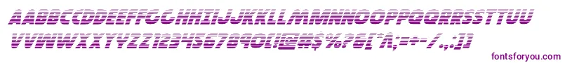 Governorgradital Font – Purple Fonts on White Background