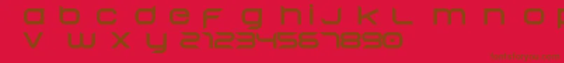 More about Begok v15 Free Font Begok v15 Free Font – Brown Fonts on Red Background