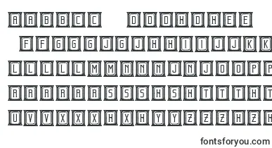 BeholderCapitals font – nyanja Fonts