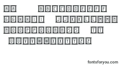 BeholderCapitals font – romanian Fonts