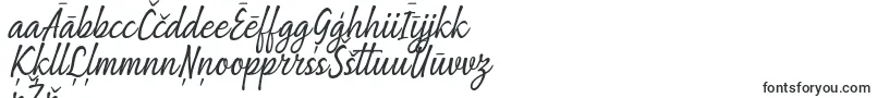 Being Love Font by 7NTypes-fontti – latvian fontit