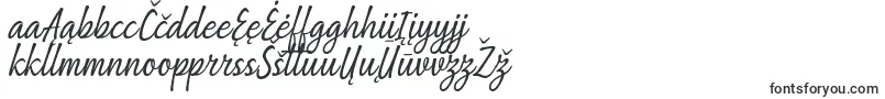 フォントBeing Love Font by 7NTypes – リトアニアのフォント
