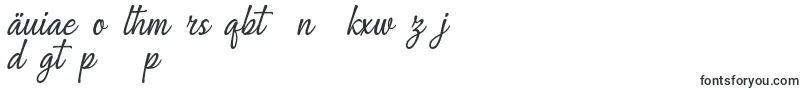 フォントBeing Love Font by 7NTypes – アムハラ語の文字