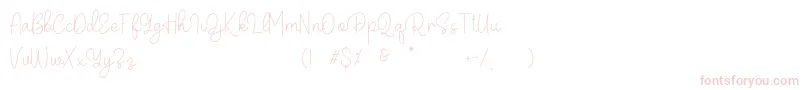 Belandia Font – Pink Fonts