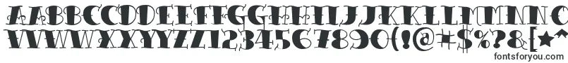 Шрифт Tattooletteringblack – шрифты для Discord