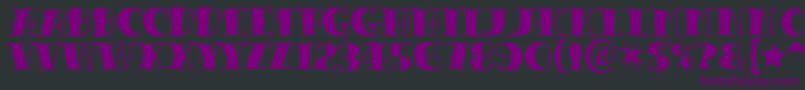 Tattooletteringblack-fontti – violetit fontit mustalla taustalla