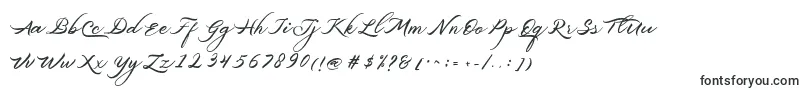 Belgiansignature-Schriftart – Gravurschriften