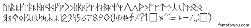Cirth-fontti – Ilman serifejä olevat fontit