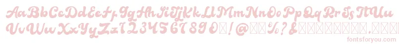 BellaFree Font – Pink Fonts