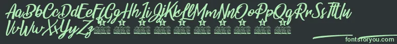 Más sobre la fuente Belle et Belle Personal Use fuente Belle et Belle Personal Use – Fuentes Verdes Sobre Fondo Negro