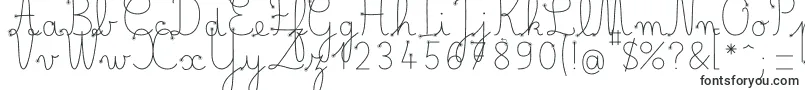BelleAllureDuctus Fin-Schriftart – Haarfeine Schriften