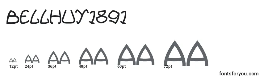 Bellhuy1891 Font Sizes