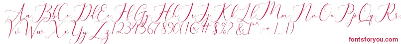 bellisa Font – Red Fonts