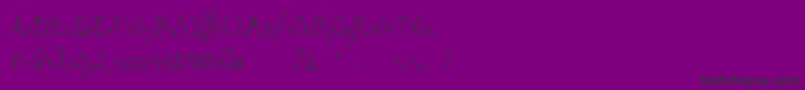 More about Bellyfish Font Bellyfish Font – Black Fonts on Purple Background