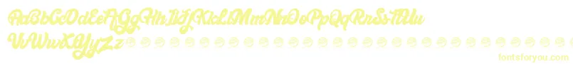 Bellynice Demo Font – Yellow Fonts