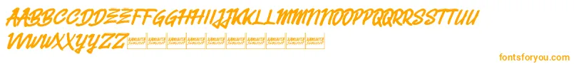 Belvanademo Font – Orange Fonts