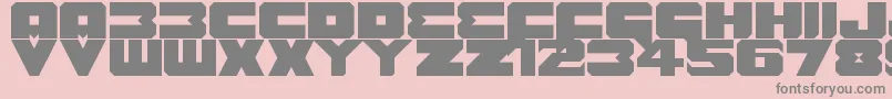 Saiba mais sobre a fonte Benny Benasi Font Remake Fonte Benny Benasi Font Remake – fontes cinzas em um fundo rosa
