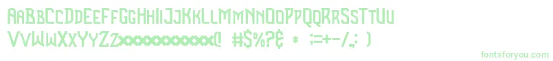 Benza Font – Green Fonts