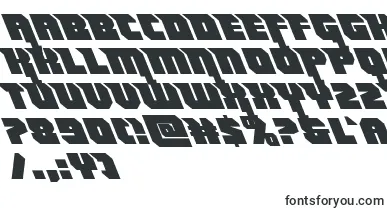  Thundertitanleft font